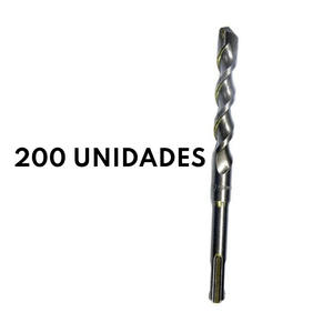 Kit 200 unidades Broca SDS Plus 10mm x 160mm Makita / D-00175