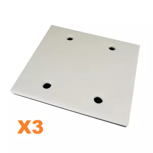 KIT/3 - Base Para Lixadeira De Palma Skil F012723202 - F000613060