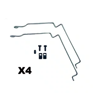 Kit 4 Unidades - Trava Da Base Para Lixadeira De Palma Skil - F000616118