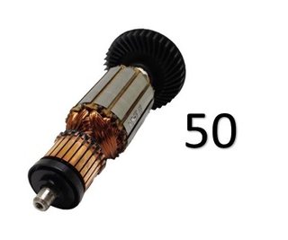 Kit 50 Unidades Induzido 220v Esmerilhadeira Bosch Gws 8-115 1820 - 1604010b3y