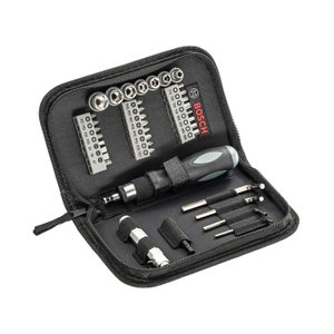  Kit Acessório Com 38 Peças Com Estojo Bosch 2607017511
