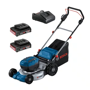 Kit Bosch Cortador de Grama GRA 18V2-46 + 2 Baterias 2Ah e Carregador Bivolt