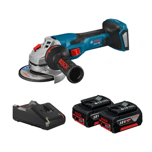 Kit Bosch Esmerilhadeira 5" GWS 18V-15C + 2 Baterias 4Ah e Carregador Bivolt