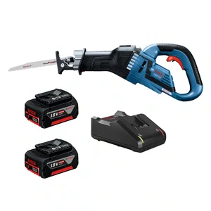 Kit Bosch Serra Sabre GSA 18V-32 + 2 Baterias 4Ah e Carregador Bivolt