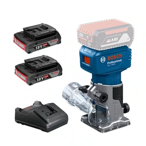 Kit Bosch Tupia GLF 18V-8 + 2 Baterias 2Ah e Carregador Bivolt