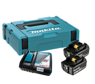 Kit Carregador Dc18Rc-Bivolt 2Bat Bl1830 - 198046-9 - Makita