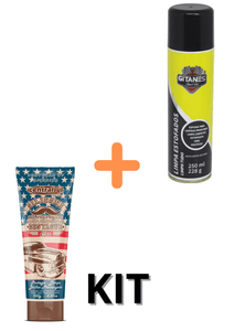 Kit Centralsul Silicone America Gel + Limpa Estofados Gitanes 250Ml