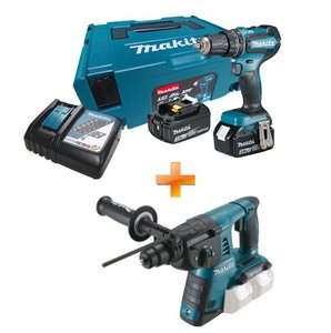 Kit Combo Makita Parafusadeira + Martelete