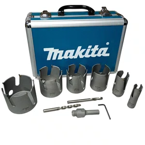 Kit De Serras Copos (22-76Mm) Tct Multimateriais Com 9 Peças Makita -  D-51297