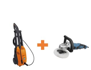 Kit Lavadora Jacto J6200+Politriz 1200W 200V WESCO WS4504K