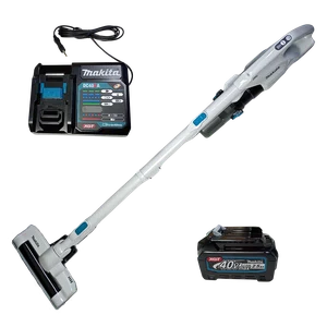Kit Makita Aspirador De Pó Portátil 40V + Bateria 2,5Ah E Carregador Dc40Ra - Cl004Gd101
