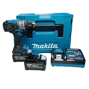 Kit Makita Parafusadeira/Furadeira 13Mm 40V 180Nm + 2 Baterias 4.0Ah + Carregador Bivolt E Maleta - Df003Gu201
