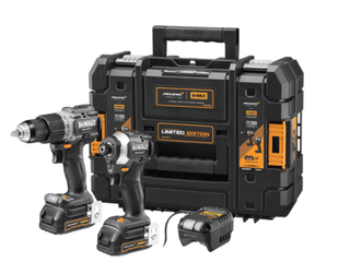 Kit Mclaren F1 Team 20V Furadeira/Parafusadeira Impacto Edição Limitada Dewalt - Dck200Me2Gt-Br