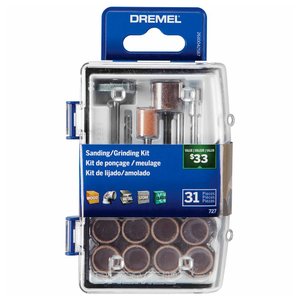 Kit Acessórios Lixar E Afiar 31 Peças 26150727Ab - Dremel