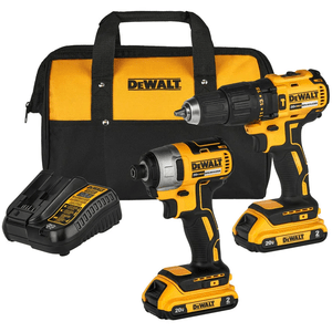 Kit Parafusadeira/Furadeira + Impacto 20V Dck276D2-Br - Dewalt