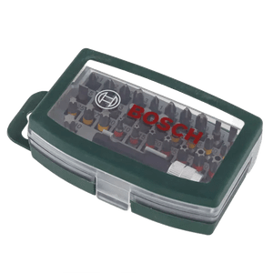 Kit Promoline De Pontas 32Pcs Bosch Colorido 2607017063