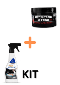 Kit Revitalizador De Painel Centralsul + Limpa Estofados Spray 500Ml Tecbril
