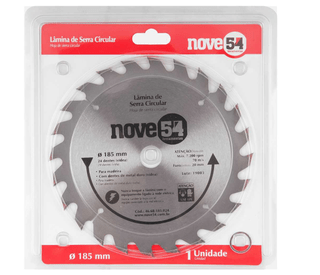 Lamina Serra Circ Videa 185X20X24D 954 4668185024