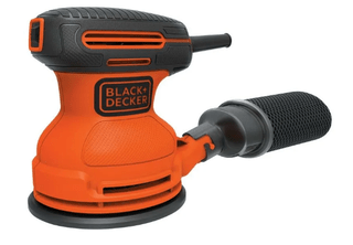 Lixadeira Roto-Orbital -5-127W - BDERO100-BR-Black-Decker