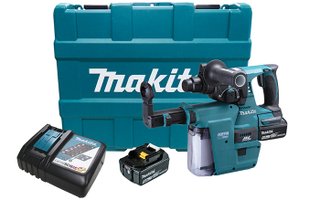 Martelete Combinado a Bateria 18V DHR242RTEW Makita - DHR242RTEW