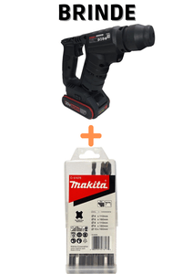 Martelete Perfurador a Bateria 20V - KRESS-KUC50 -  Conjunto de Brocas SDS-PLUS D-61678
