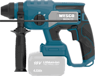 Martelete Sds Plus 22Mm 18V Ws2806.9 - Wesco