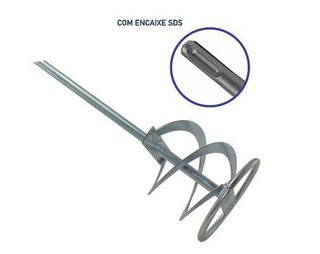 Misturador Tinta/Argamassa 10X60Cm Sds 20/10 - 4423 - Lotus