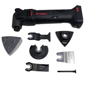 Kress Kud12 Multiferramenta Oscilante 20V Brushless + Lixas E Lâminas - Kud12.9