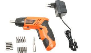 PARAFUSADEIRA A BATERIA BLACK&DECKER 4,8V BIVOLT PD500C BLACK&DECKER - PD500C