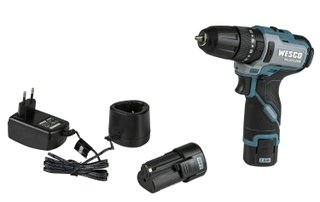 fuwafuwa② Furadeira De Impacto 10Mm C/ 2 Baterias 12V Ws2558K2 - Wesco