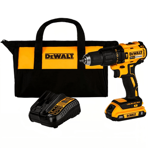 Kit Dewalt Parafusadeira/Furadeira De Impacto 1/2"(13Mm) 20V Max* Brushless + 1 Bateria 2Ah + Carregador E Bolsa - Dcd7781D1-Br