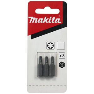 Ponta Bits Cj 3 Pcs T 10-25Mm - B-23597 - Makita