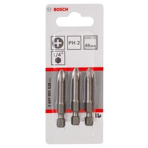 Ponta Ph2 X 51Mm Cartela Bosch - 2607001528