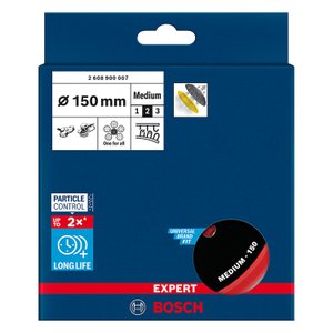 Prato Autoaderente Para Lixadeira Excêntrica Bosch Expert 150Mm 2608900007