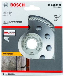 Prato Diam Stand For Univl 125Mm Turbo - Bosch - 2608601574000