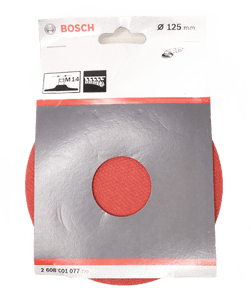 Prato P/ Lixar Tecido Auto Aderente Porca M14 125Mm Bosch - 2608601077