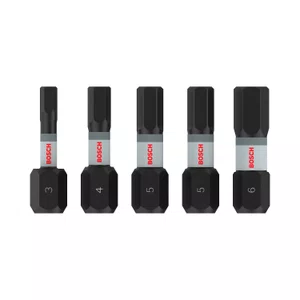 Bosch Kit De Bits Allen 25Mm Pro Impact Com 5 Peças - 2608521U59