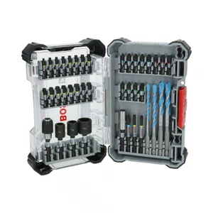 Bosch Kit De Bits Pro Impact E Brocas Multiconstruction Com 40 Peças - 2608521U85
