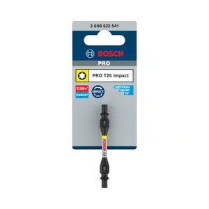 Bosch Bit Ponta Dupla Torx T25 65Mm Pro Impact - 2608522541