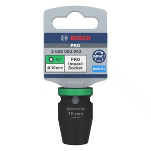 Bosch Soquete 10Mm 1/2" Standard Pro Impact - 2608003043
