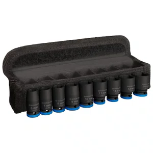 Bosch Jogo De Soquetes Standard 1/4" Pro Impact Com 9 Peças - 2608003034
