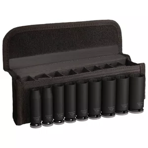 Bosch Jogo De Soquetes Longos 3/8" Pro Impact Com 9 Peças - 2608003037