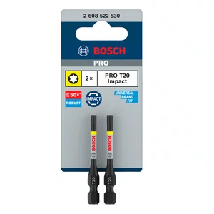 Bosch Par De Bits Torx T20 55Mm Pro Impact - 2608522530