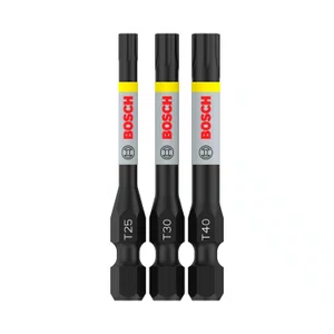 Bosch Bits Pro Impact Torx T25, T30, T40, 55 Mm 3 Peças - 2608521U55