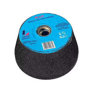 Rebolo Tipo Copo Conico 100X50Mm G120 2704