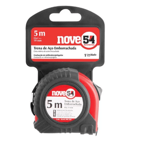 Trena Aço Emborrachada 5M X 19Mm 954 3868388505