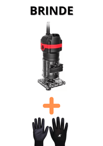 Tupia Laminadora Eletrica 550W KU602 - LUVA PU PTA T10-XG CA 15272/02.09.3.4