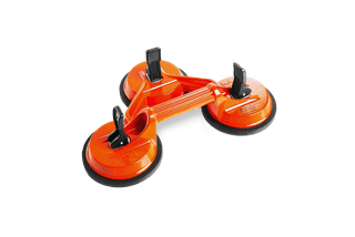 Ventosa tripla fixa DVK 308 - RealGlass