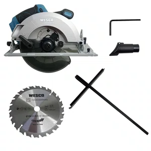 Wesco Ws2821.9 Serra Circular 190Mm 18V Brushless + Disco Para Madeira - Ws2821.9
