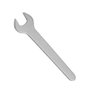 Chave Fixa 17Mm P/ Travar Eixo Esmerilhadeira Bosch - F000600223
